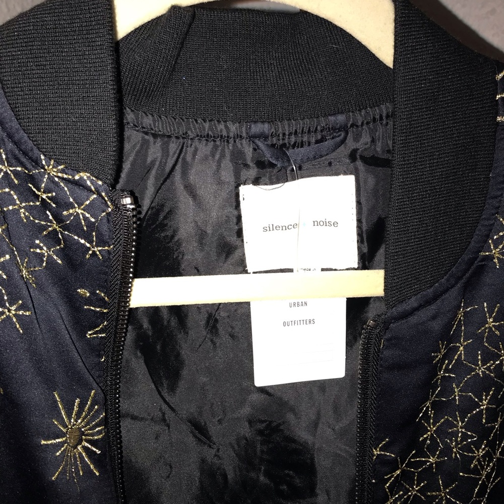 Silence + noise bomber style jacket UO